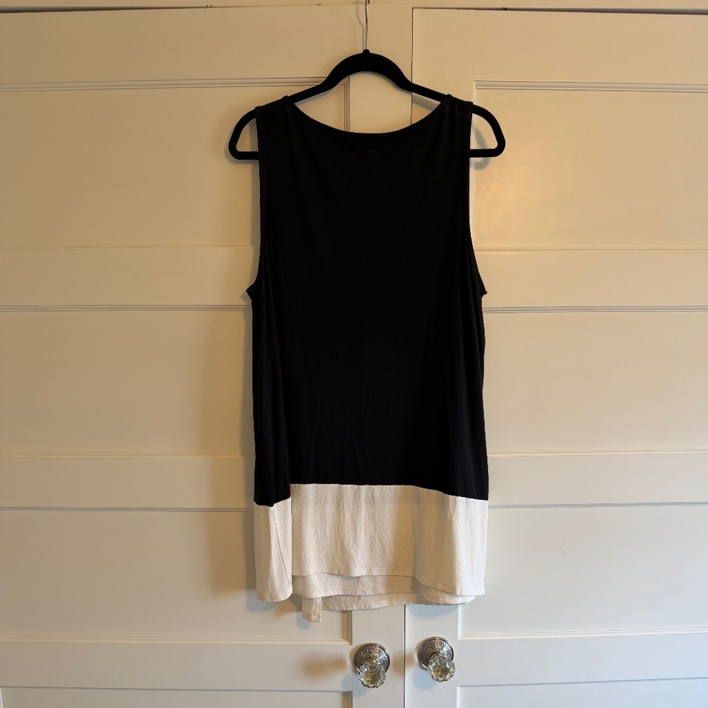 JJill WearEver Sleeveless Black Tunic: Large - Picture 1 of 4